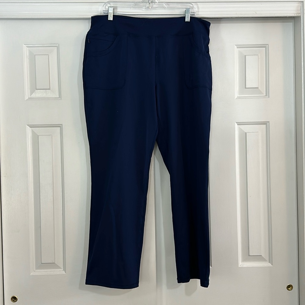 Blue lounge pants. Lands end, size XL